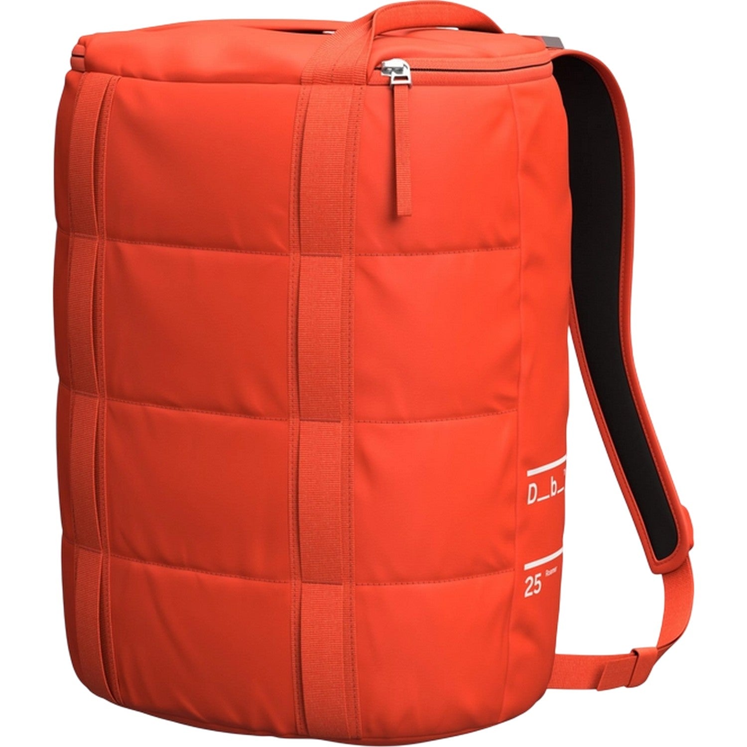 Red - Pack Shot - Db Roamer Barrel 25L Backpack