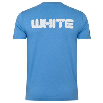 Allure - Back - Off White Mens Cotton Slim T-Shirt