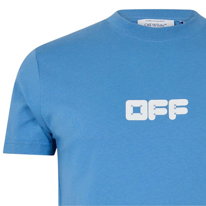 Allure - Side - Off White Mens Cotton Slim T-Shirt