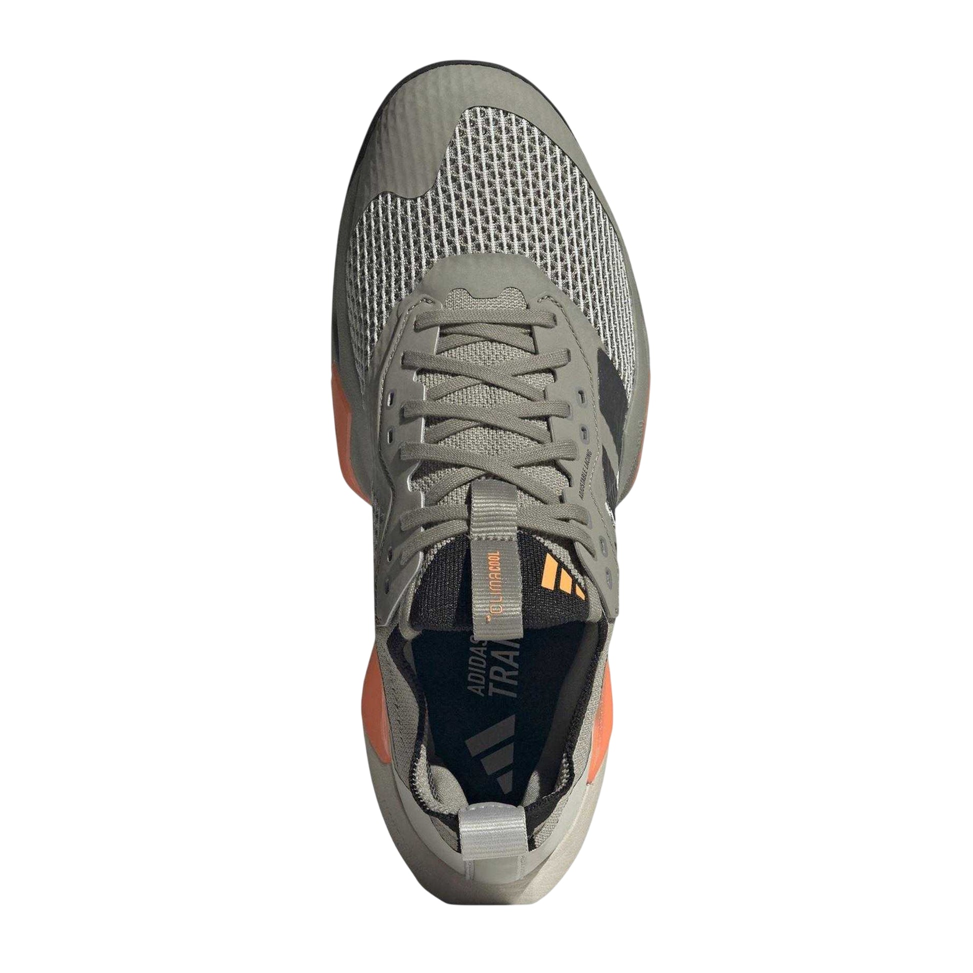 Silver-Orange - Lifestyle - Adidas Mens Rapidmove Adv Logo Trainers