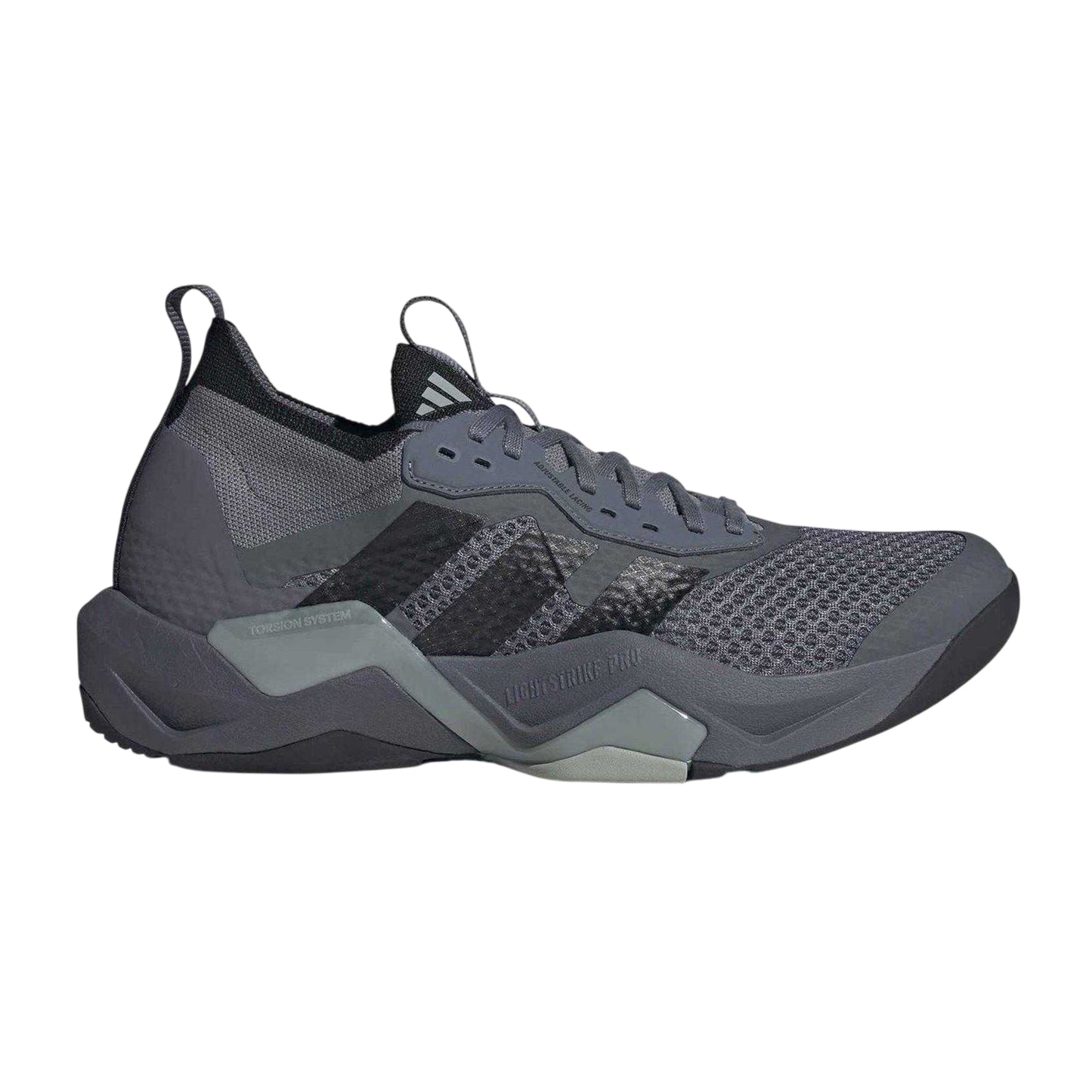 Darkonix-Black - Front - Adidas Mens Rapidmove Adv Logo Trainers