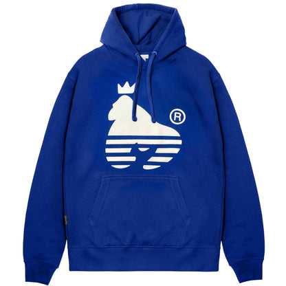 Royal Blue - Front - Money Mens Ape Hoodie