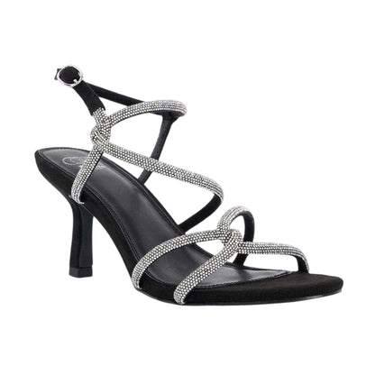 Black - Front - Dune London Womens-Ladies Malfi Wedding Stiletto Heel Sandals