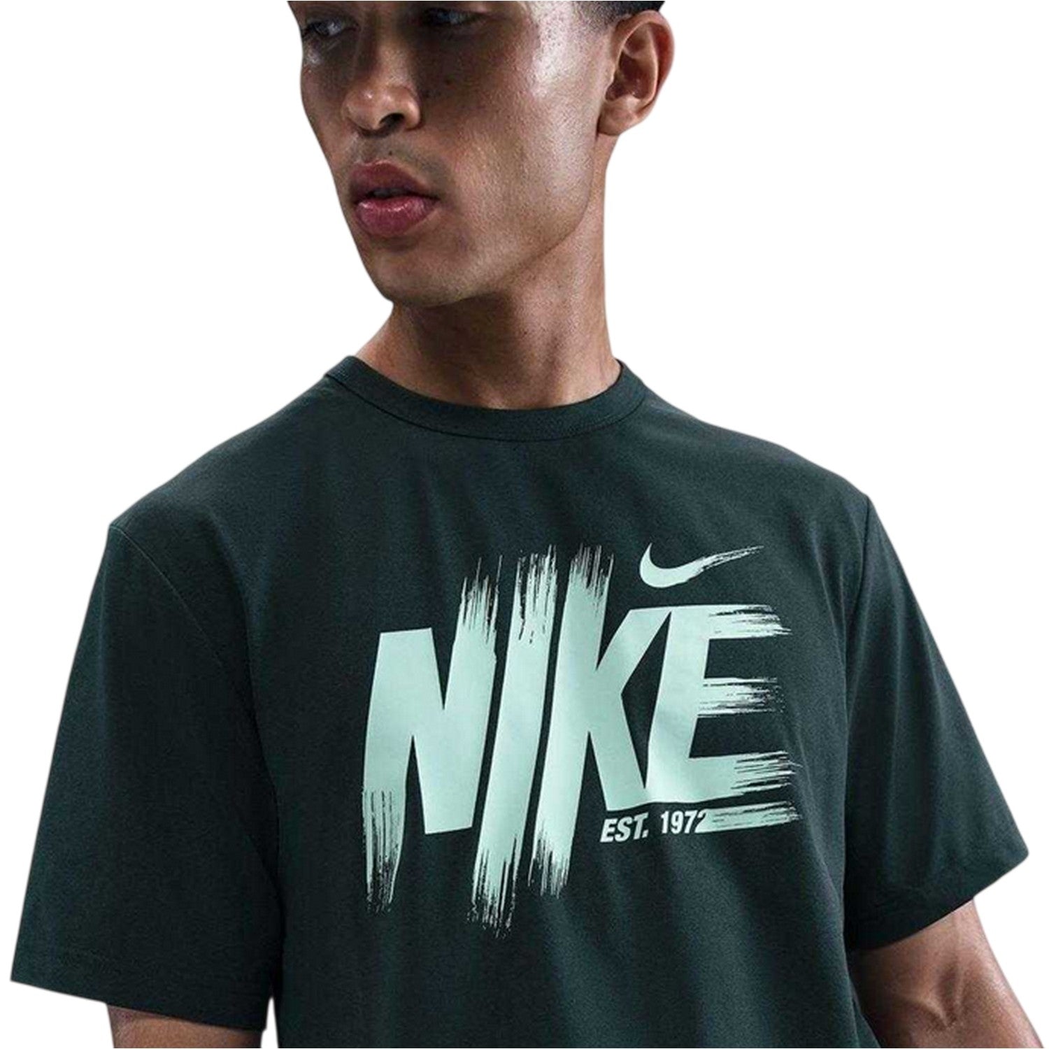 Seaweed-Mint Green - Side - Nike Mens Dri-FIT T-Shirt
