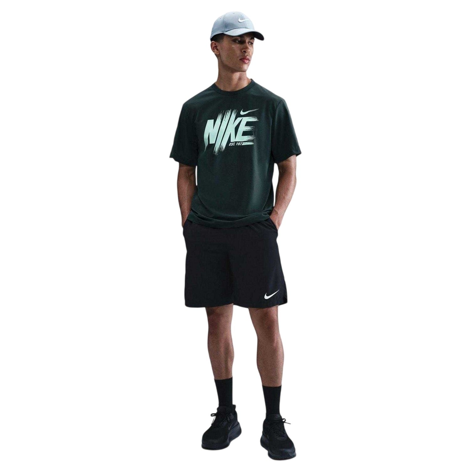Seaweed-Mint Green - Lifestyle - Nike Mens Dri-FIT T-Shirt