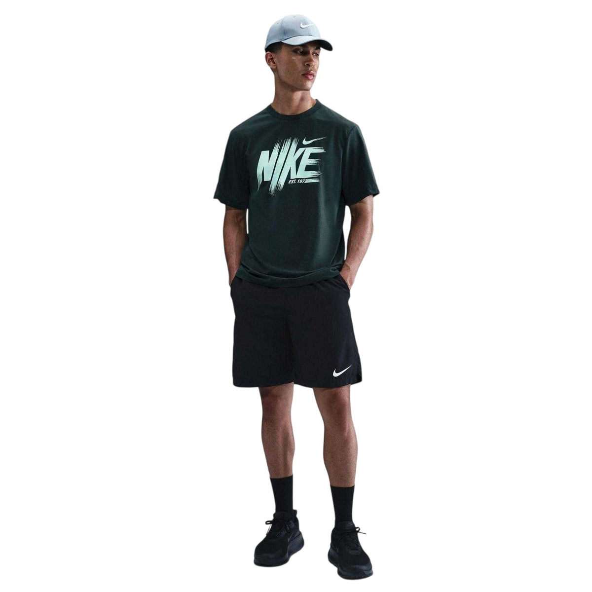 Seaweed-Mint Green - Lifestyle - Nike Mens Dri-FIT T-Shirt