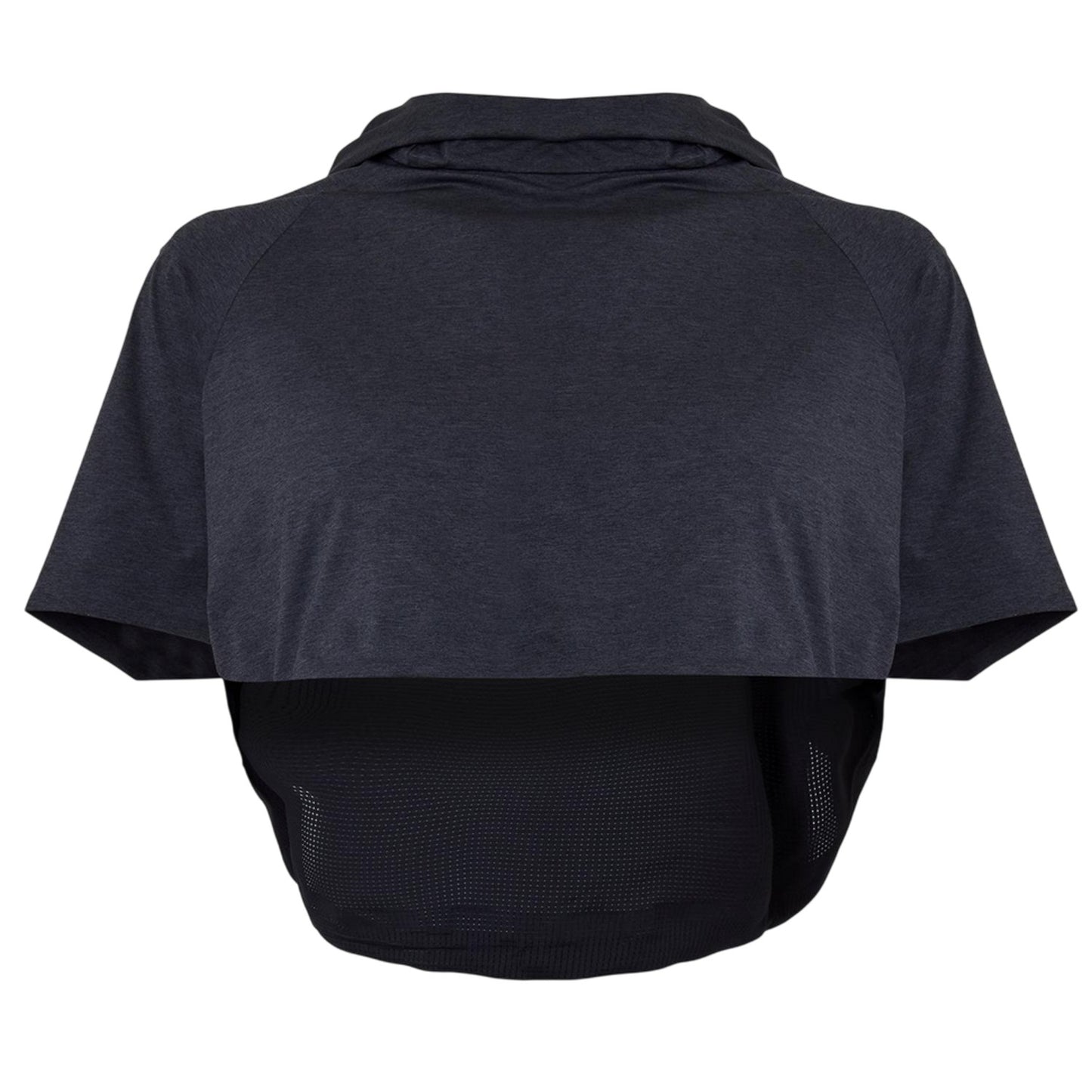 Grey - Front - Musto Womens-Ladies Carmna Crop Hoodie