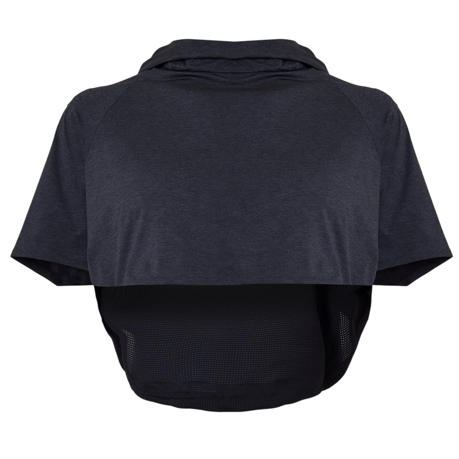 Grey - Front - Musto Womens-Ladies Carmna Crop Hoodie