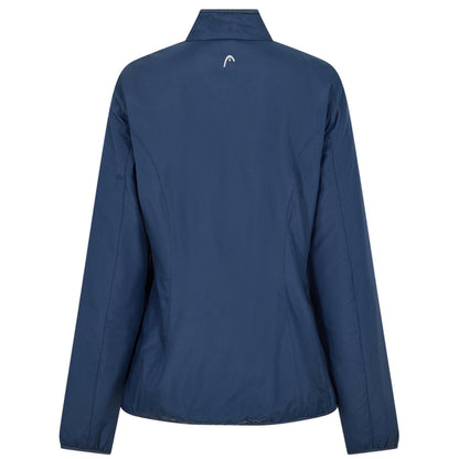 Blue - Back - Head Womens-Ladies Endurance Track Jacket
