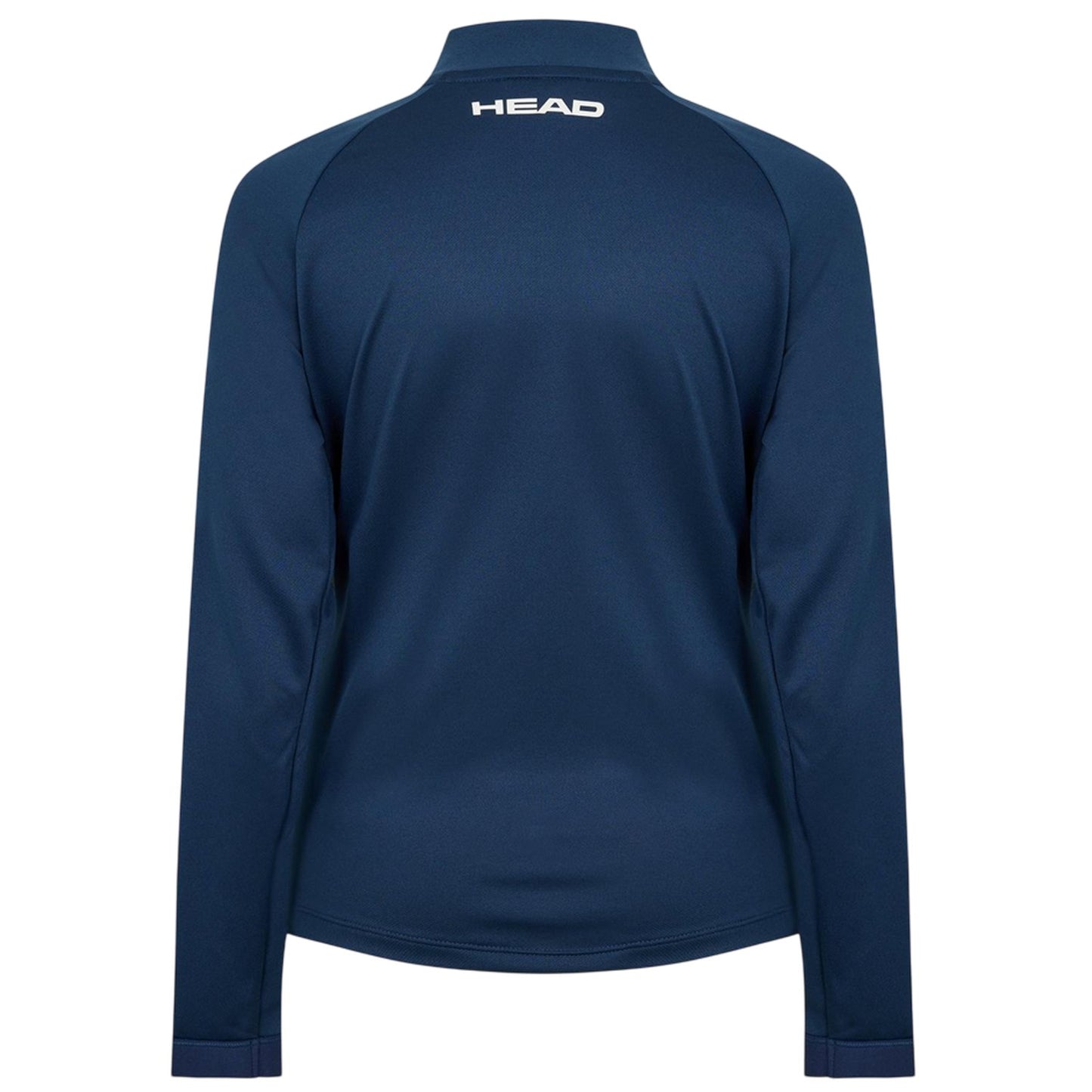 Blue - Back - Head Womens-Ladies Logo Full Zip Raglan Track Jacket