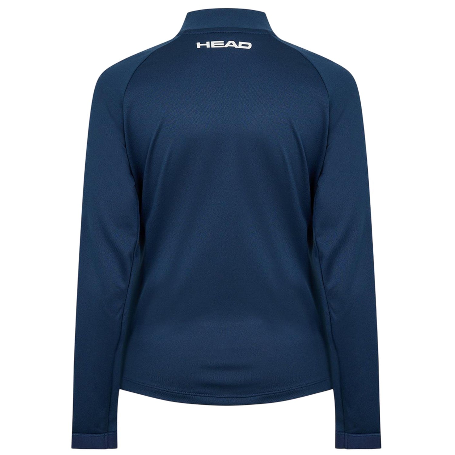 Blue - Back - Head Womens-Ladies Logo Full Zip Raglan Track Jacket