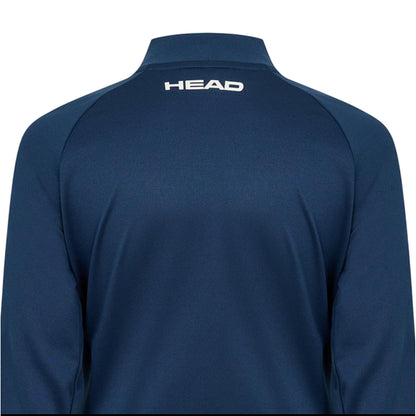 Blue - Lifestyle - Head Womens-Ladies Logo Full Zip Raglan Track Jacket