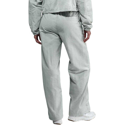 Light Silver-White - Back - Nike Womens-Ladies NSW Woven Jogging Bottoms