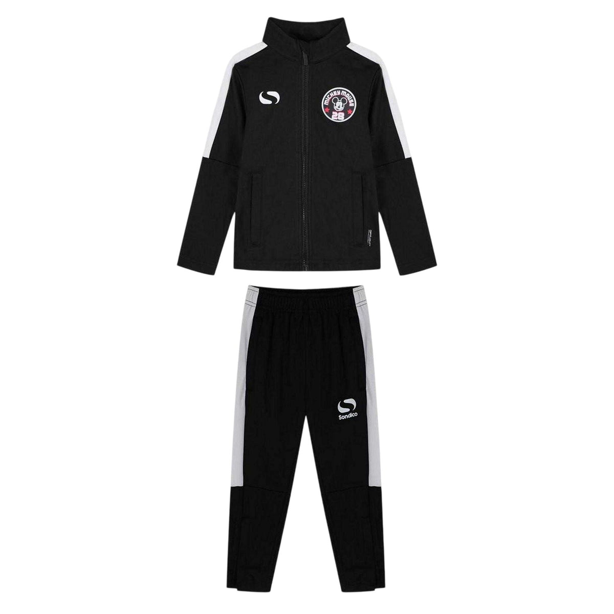 Grey - Front - Disney Childrens-Kids Mickey Mouse Tracksuit
