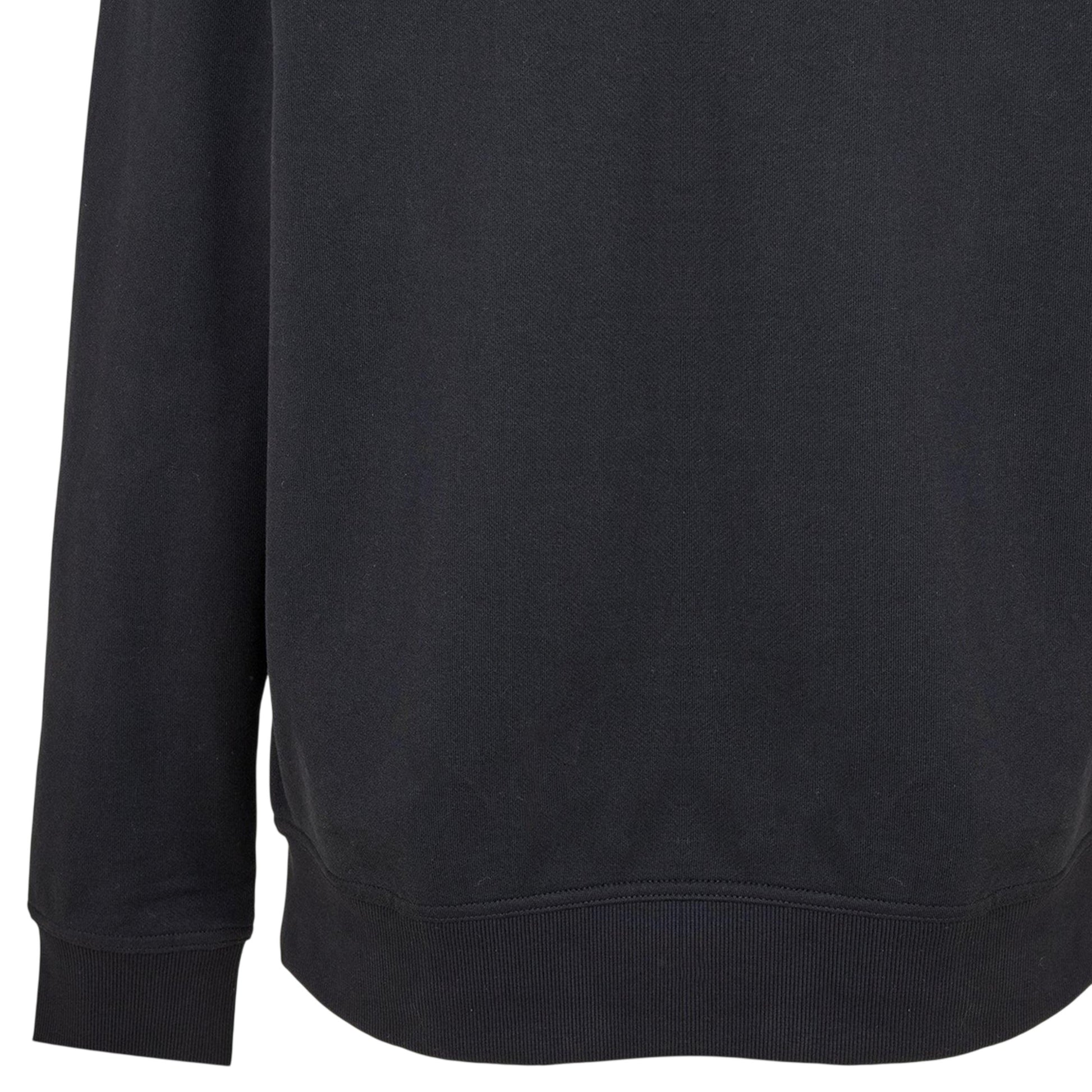 Black - Lifestyle - Boss Mens Wesmallcrew Logo Sweatshirt
