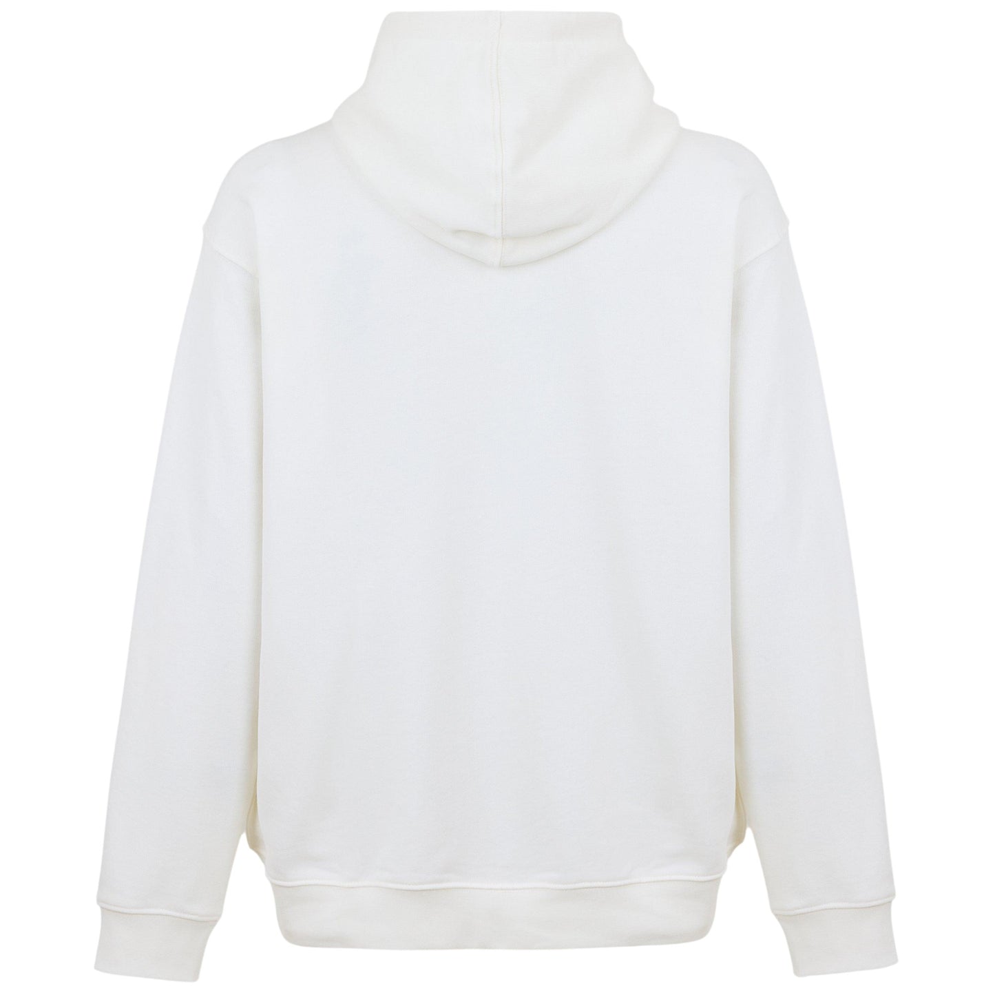 Marshmallow - Back - Vans Mens Embroidered Logo Hoodie
