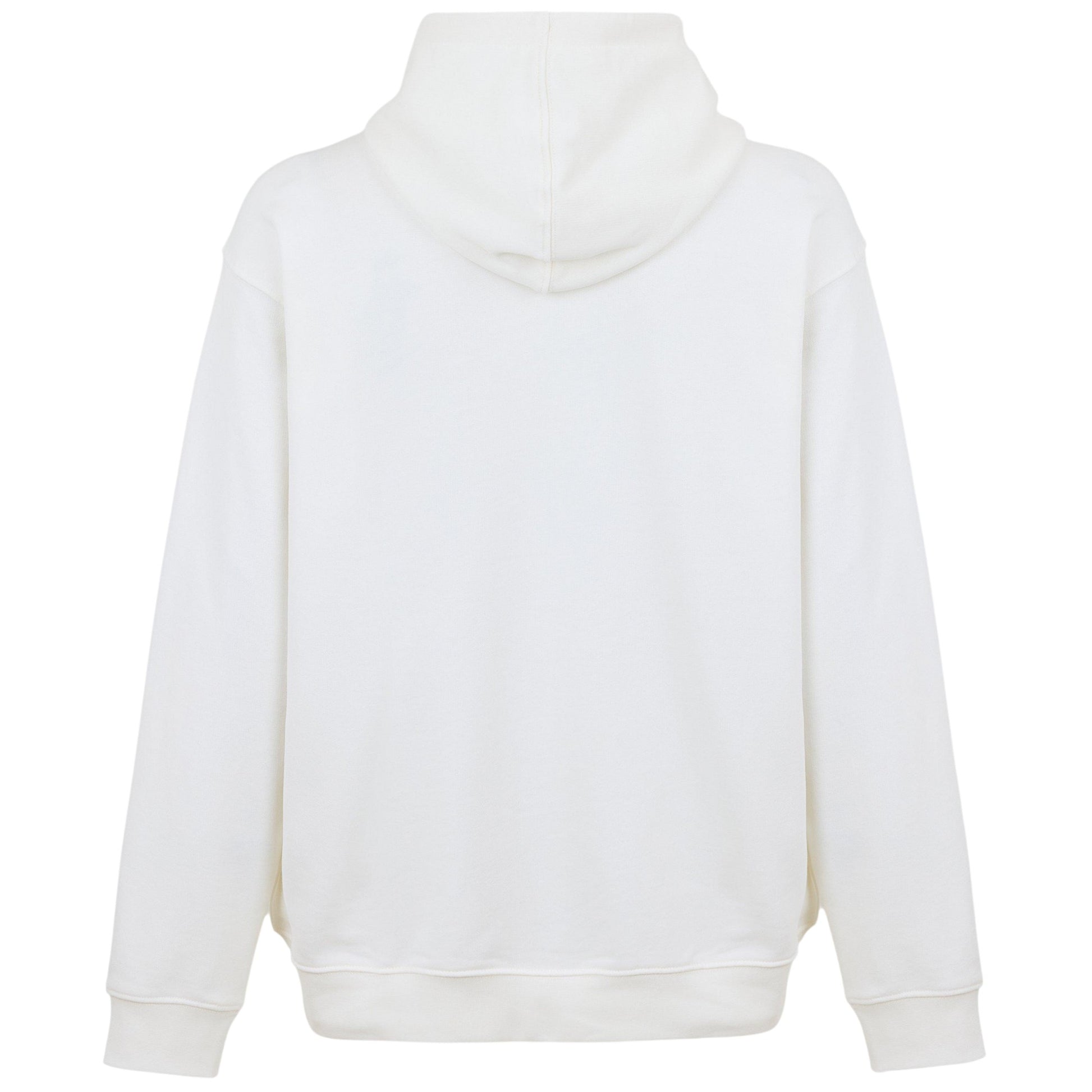 Marshmallow - Back - Vans Mens Embroidered Logo Hoodie