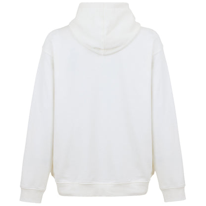 Marshmallow - Back - Vans Mens Embroidered Logo Hoodie