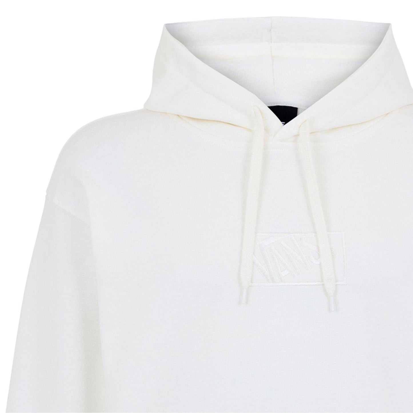 Marshmallow - Side - Vans Mens Embroidered Logo Hoodie