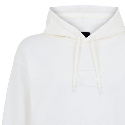 Marshmallow - Side - Vans Mens Embroidered Logo Hoodie