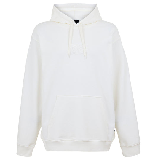Marshmallow - Front - Vans Mens Embroidered Logo Hoodie