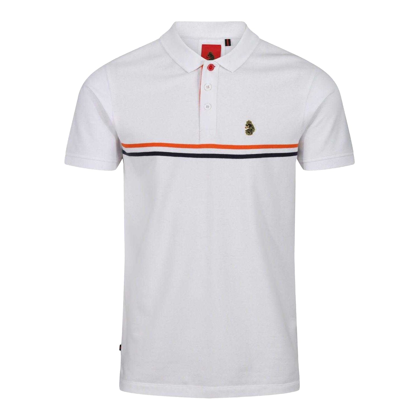 White - Front - Luke 1977 Mens Plantanos Polo Shirt