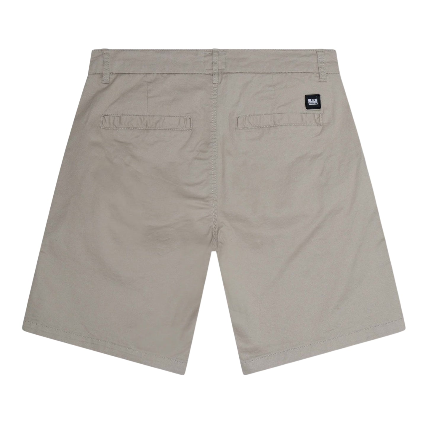 Stone - Back - Weekend Offender Mens Dillenger Twill Chino Shorts