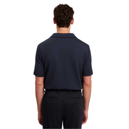 Navy - Back - Ted Baker Mens Danlibe Argyle Shirt