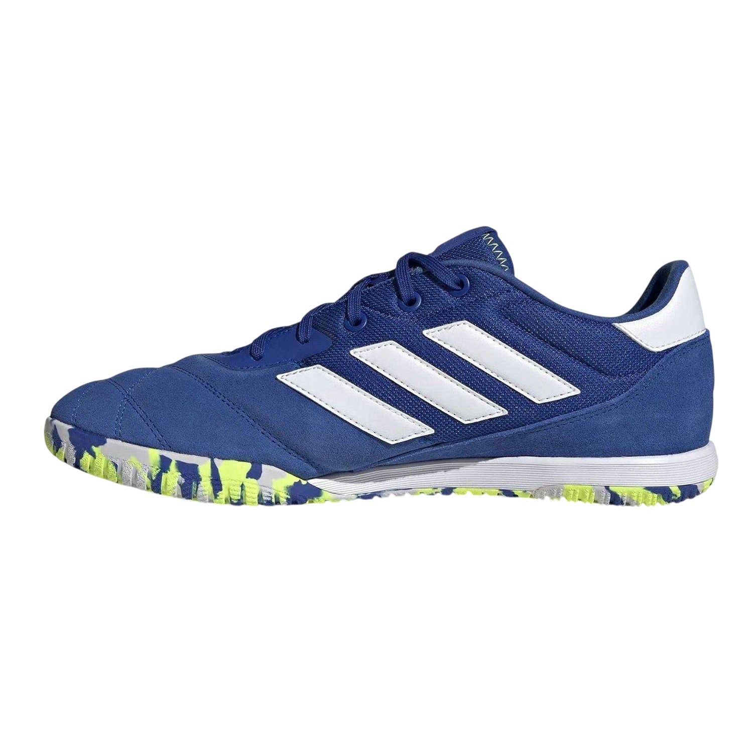 Team Royal Blue - Side - Adidas Mens Copa Gloro Leather Futsal Indoor Football Shoes