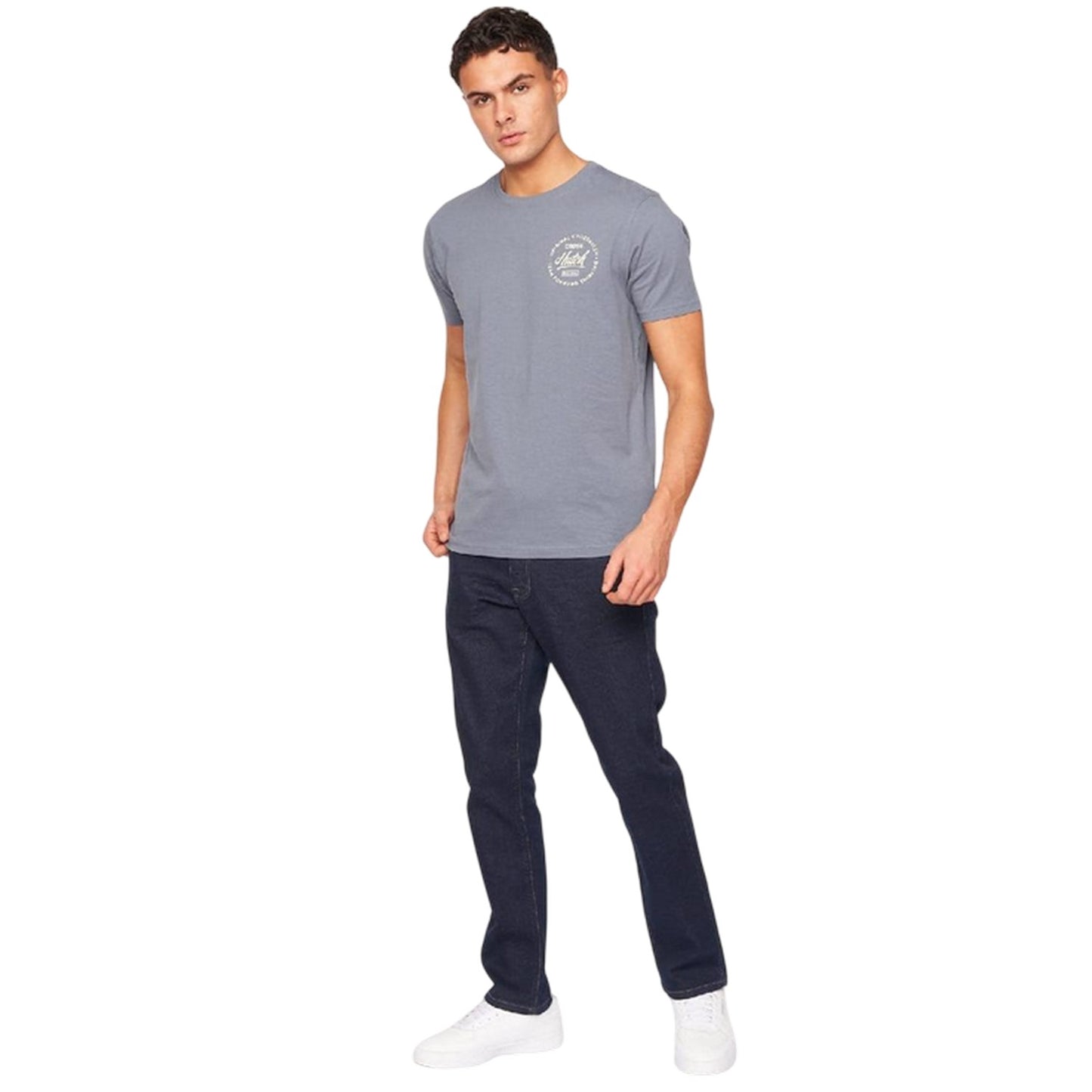Raw - Pack Shot - Crosshatch Mens Cadman Straight Leg Jeans