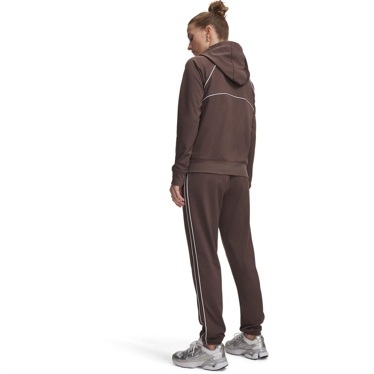 Pepper - Back - Under Armour Womens-Ladies Rival Contrast Piping Tracksuit