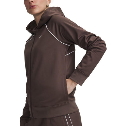 Pepper - Side - Under Armour Womens-Ladies Rival Contrast Piping Tracksuit