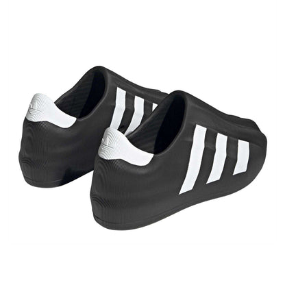Black - Back - Adidas Mens Adiform Logo Slip-on Trainers