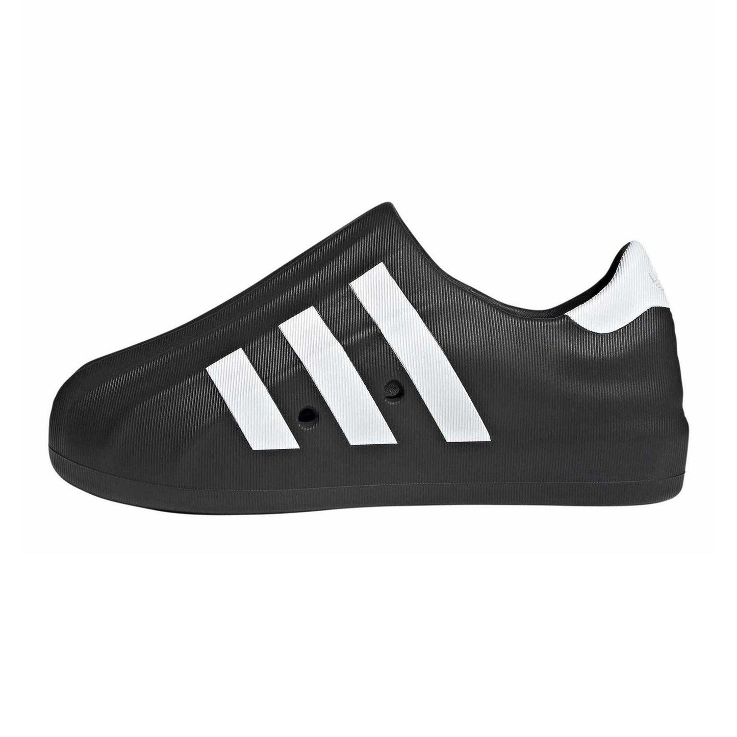 Black - Side - Adidas Mens Adiform Logo Slip-on Trainers