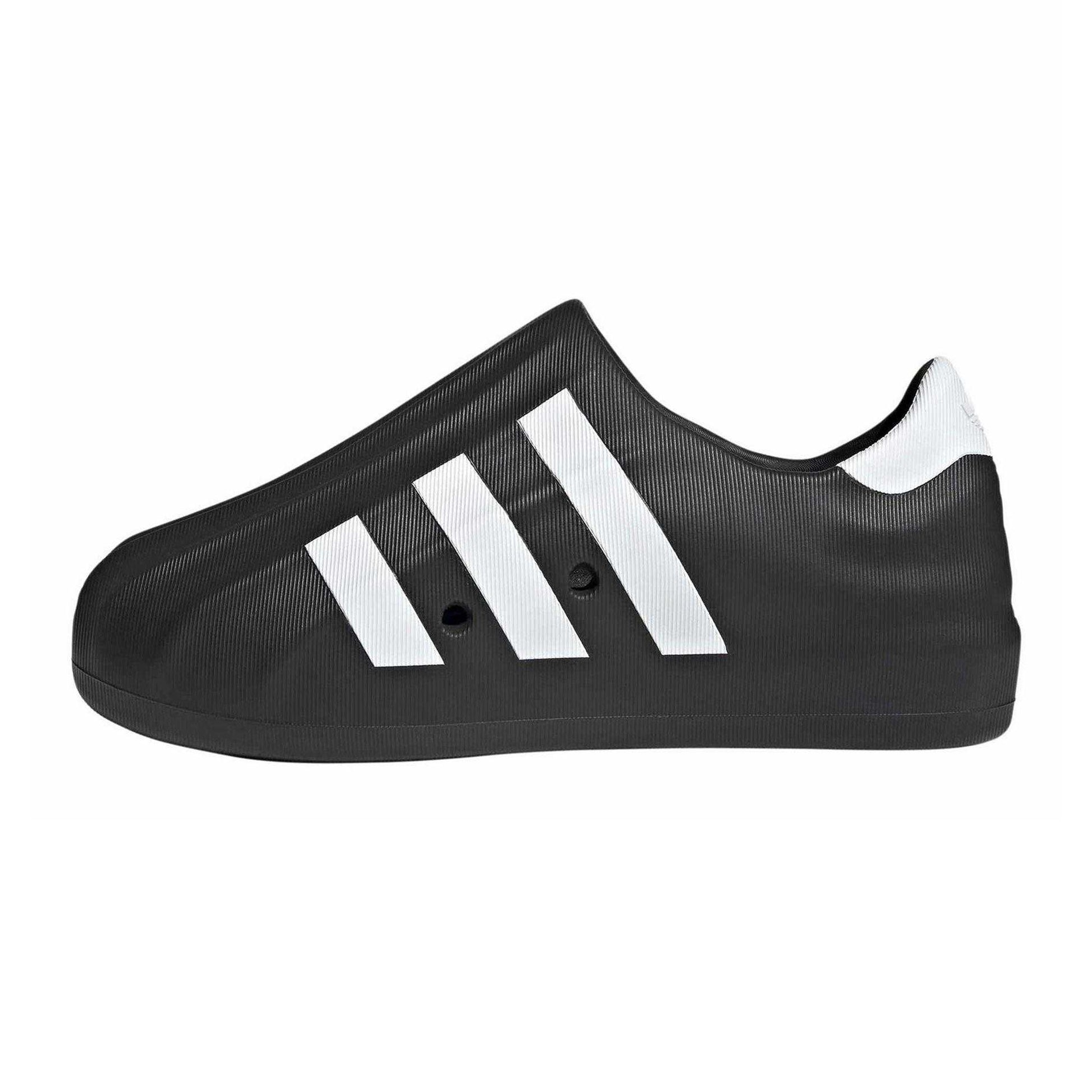 Black - Side - Adidas Mens Adiform Logo Slip-on Trainers