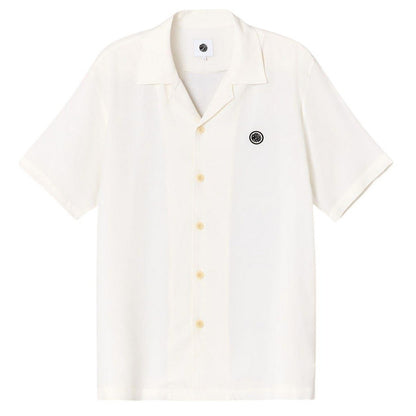 White - Front - Pretty Green Mens Regular Short-Sleeved Shirt