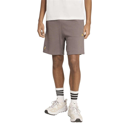Charcoal - Pack Shot - Adidas Mens Fornite French Terry Logo Shorts