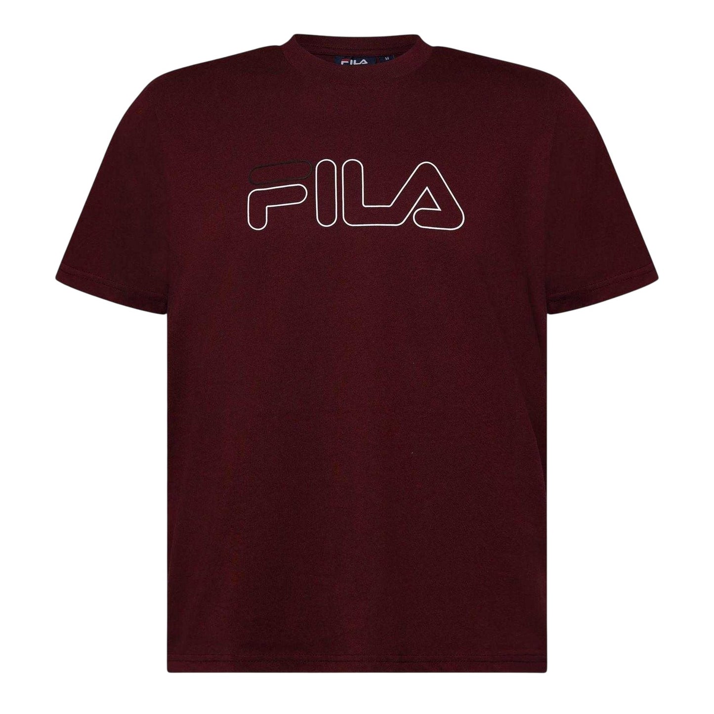 Mediterranea - Front - Fila Mens Harrison Logo Cotton T-Shirt