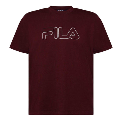 Mediterranea - Front - Fila Mens Harrison Logo Cotton T-Shirt