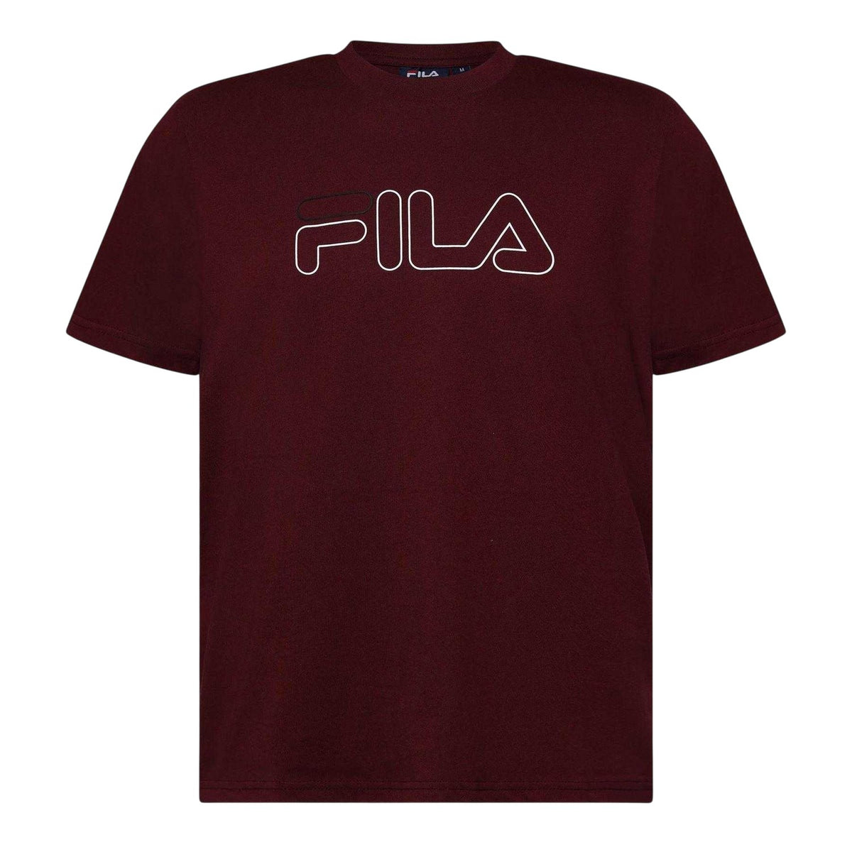 Mediterranea - Front - Fila Mens Harrison Logo Cotton T-Shirt