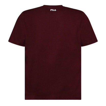 Mediterranea - Back - Fila Mens Harrison Logo Cotton T-Shirt