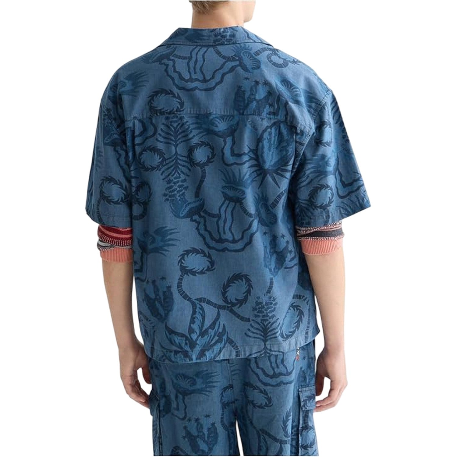Chambray - Lifestyle - Scotch Boys Patterned Short-Sleeved Shirt
