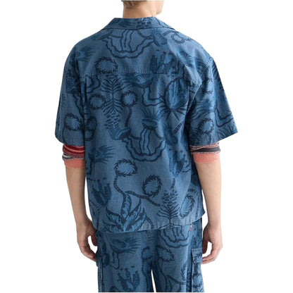 Chambray - Lifestyle - Scotch Boys Patterned Short-Sleeved Shirt
