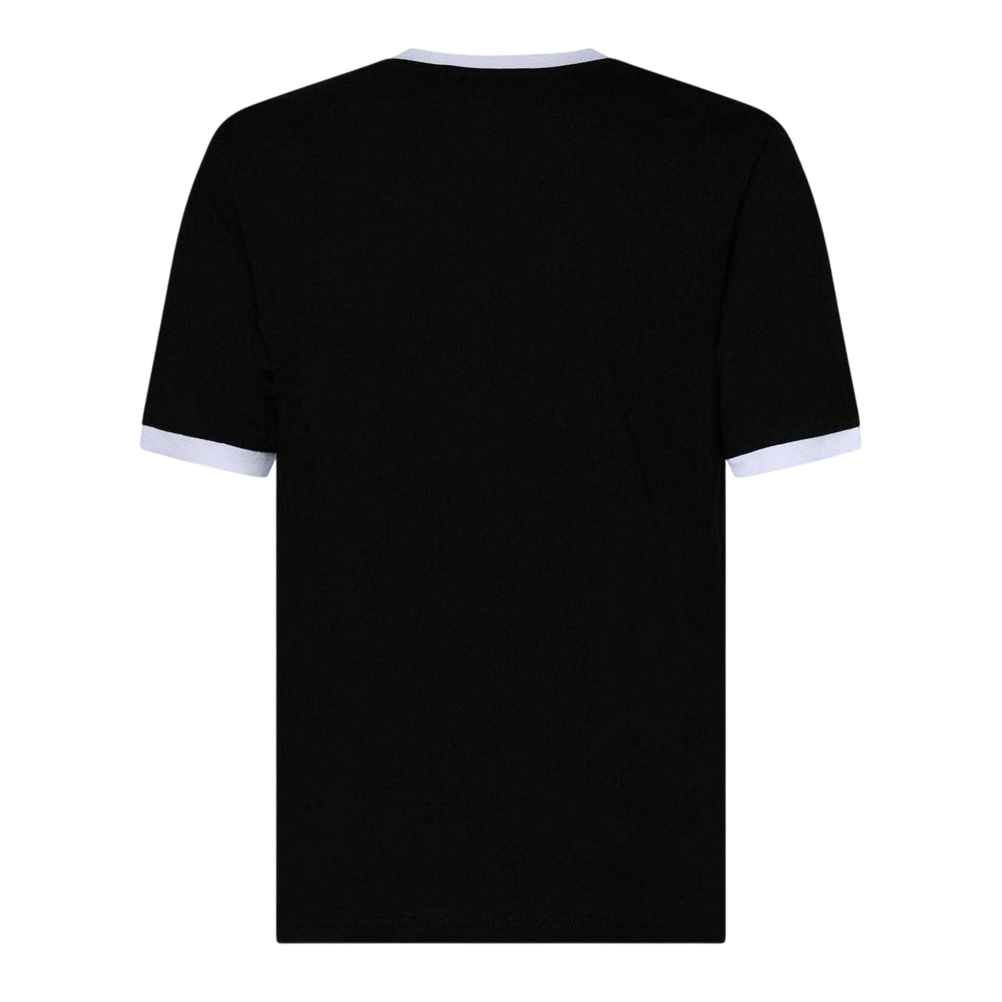 Black-White - Back - Fila Mens Aster Logo Cotton T-Shirt