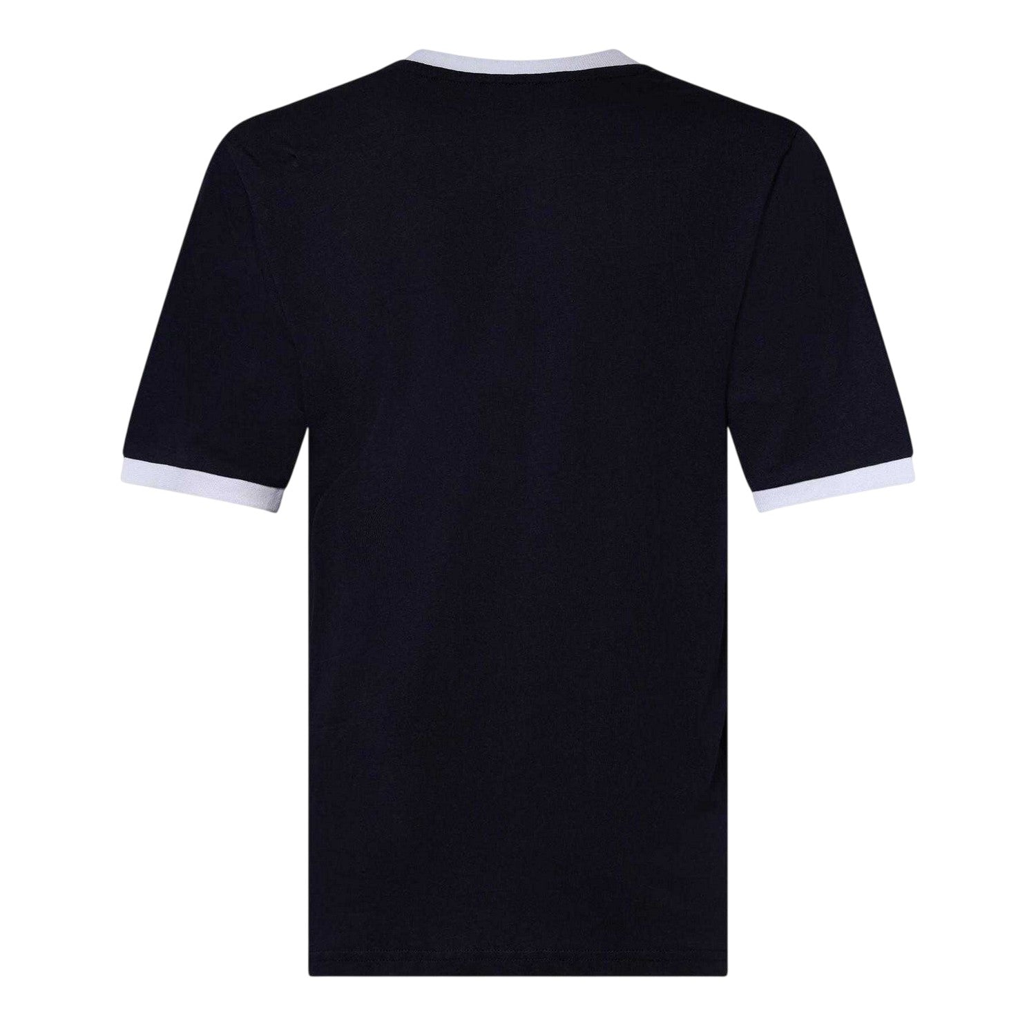Navy - Back - Fila Mens Aster Logo Cotton T-Shirt