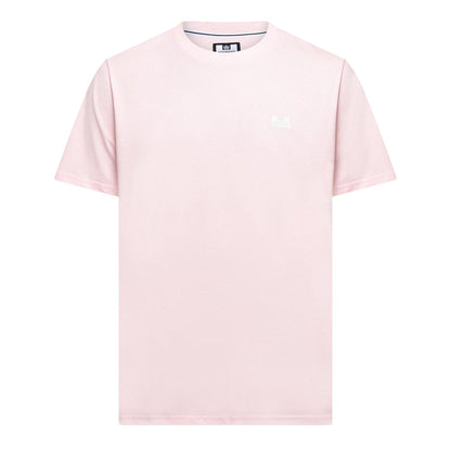 Pale Blush - Front - Weekend Offender Mens Bridgetown Logo T-Shirt