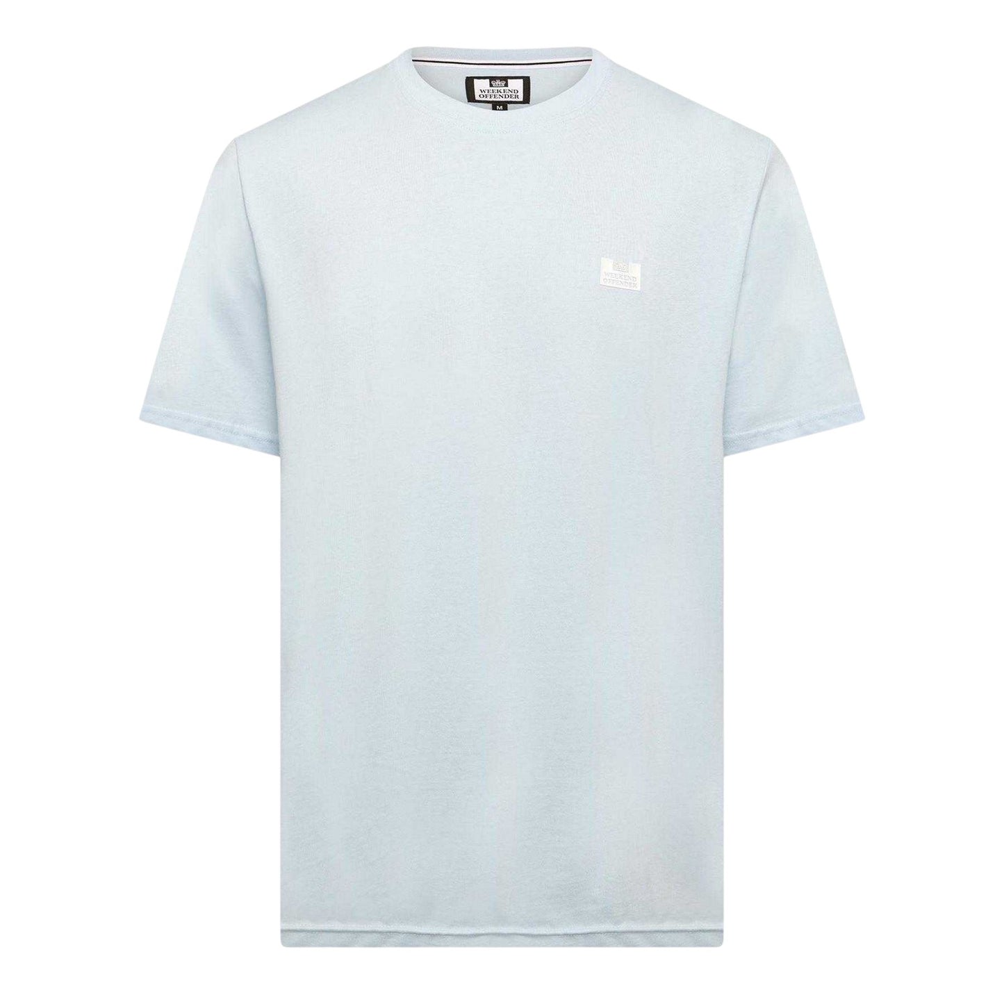 Cloud - Front - Weekend Offender Mens Bridgetown Logo T-Shirt