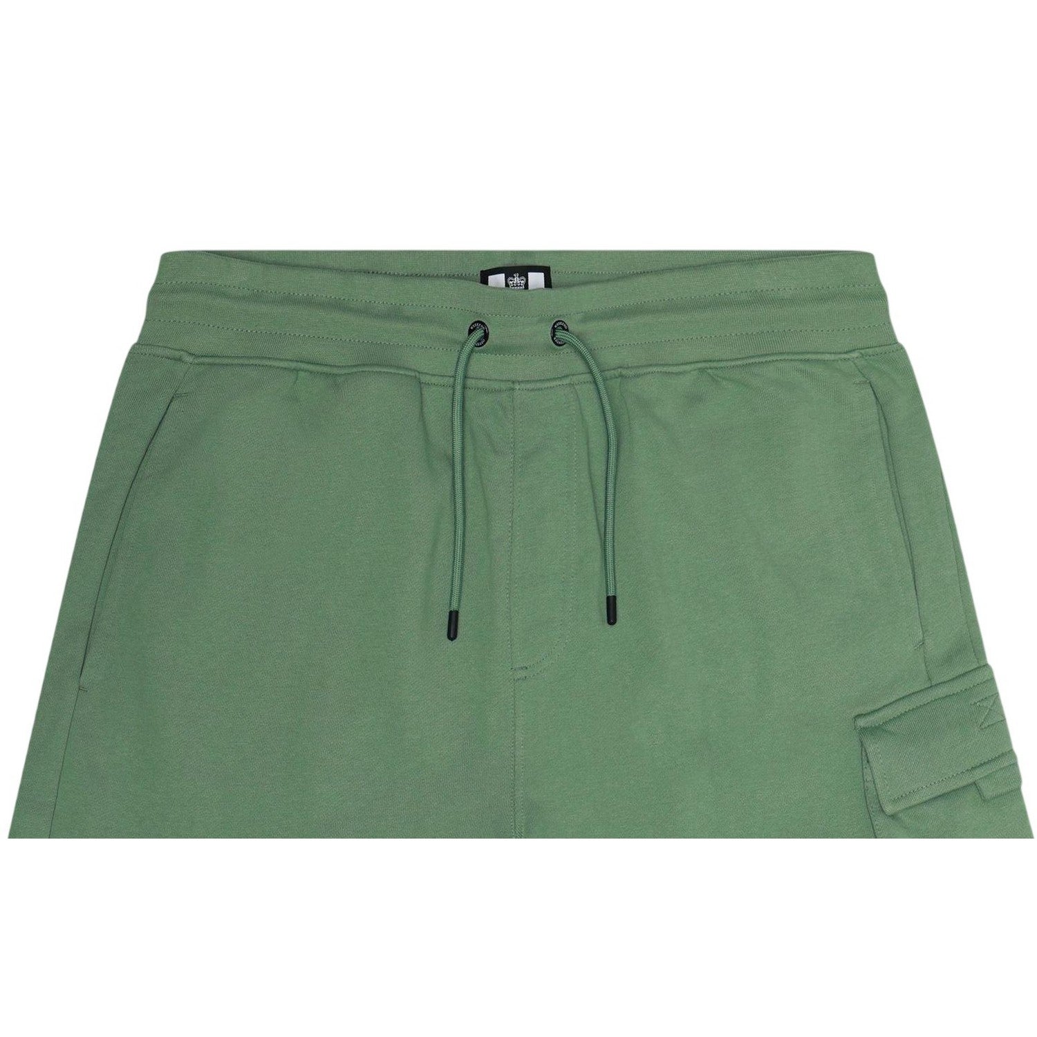 Mid Green - Side - Weekend Offender Mens New Carillo Cotton Shorts