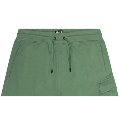 Mid Green - Side - Weekend Offender Mens New Carillo Cotton Shorts