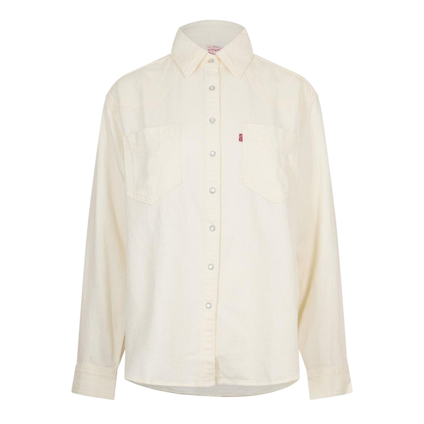 Ecru - Front - Levis Womens-Ladies Overshirt
